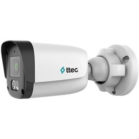 Resim Ttec Ipbm-2350m-wms/sl 2mp 2.8mm Sabit Lens 50mt Starlight Ip67 Poe H.265+ Dahili Mikrofon Bullet 