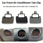 Resim Turcoshop11 Mercedes Benz W164 2007-2011 Klima Izgara Klipsi Gri Tamir Kiti Sol Sağ Orta 