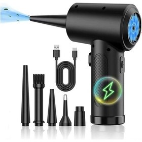 Resim Ximistore9 Yüksek Güçlü Kablosuz Araç Üfleyici - Usb Şarjlı Taşınabilir El Tipi Vakum 
