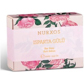 Resim Nurxos 9617 Isparta Gülü Katı Sabun 8681124696175 100 G 