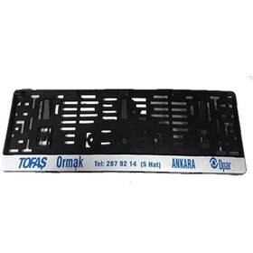 Resim Oto Plakalık Tofaş Ormak Yazılı 