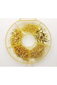 Resim yiğit aksesuar Takı Yapım Malzeme Seti 400 Parça 