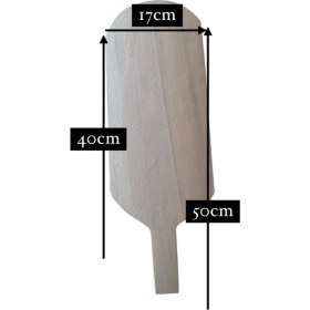 Resim Balkar Ticaret Odun Fırını & Servis Küreği 17x40x50 - Usta Tipi Ahşap 