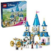 Resim LEGO Disney Princess Sindirella’nın Şatosu ve At Arabası 43275 