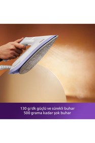 Resim Philips 6000 Serisi Perfectcare Buhar Kazanlı Ütü, Güçlü Buhar, 1,8 Lt Çıkarılabilir Su Haznesi, PSG6024/30 