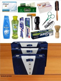 Resim Sonem Çeyiz Çeyiz Sandığı Damat Bavul Kozmetik Makyaj Çanta 3lü 1202 
