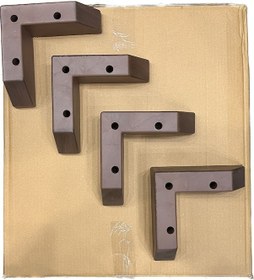 Resim Kahverengi 7x7 L Koltuk Ayağı 