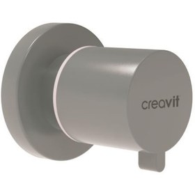 Resim Creavit Creavi?t Ac50l.bry Cool Grey Aç-kapa Ara Kesme Valfi 1/2' 