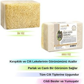 Resim Organicsun Doğal Kabak Lifli Eşek Sütü Sabunu 120 G 
