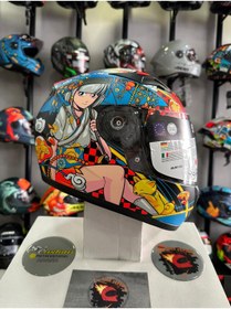 Resim Sway SW 815K SPIRIT Red Blue Full Face Çocuk Kaskı 