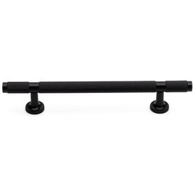 Resim System Siyah 128 mm Çekme Mobilya Kulpu (SY8996 0128 AL6-AL6) 