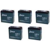 Resim ORBUS 12v 24ah 5 Li Takım Orjinal Elektrikli Bisiklet Aküsü 