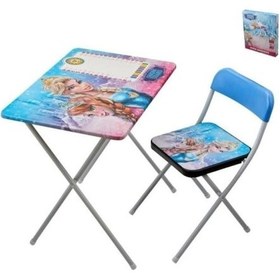 Resim Ders Çalışma Masası Masa Sandalye Snow Star Çalışma Masası 