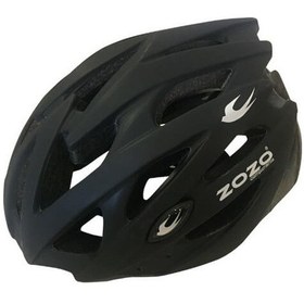 Resim Zozo Mv-29 Işıklı Kask Mat Siyah M Beden 
