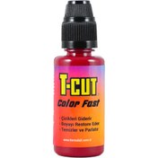 Resim T Cut Colour Fast (50ml) (Bordo) Hızlı Renklendirici & Çizik Giderici & Boya Restore Edici 