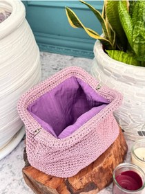 Resim Nissra Gizli Burslu Hasır Clutch Çanta 
