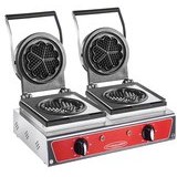 Resim CSA Karacasan Elektrikli Döküm Papatya Waffle Makinesi 