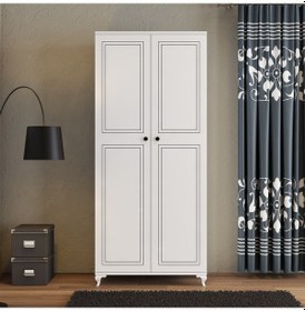 Resim Moxen Mobilya D1 Askılı 2 Kapılı Dolap 