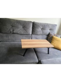 Resim Dzc Kuzenler Avm Mdf Suya Dayanıklı 68X35 Kahvaltı Yatak Laptop Masası Der Çalışma Sehpa Ayakları Katlanır 