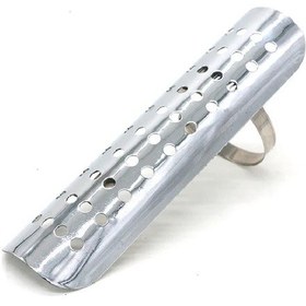 Resim Hightower Krom Motosiklet Egzoz Koruyucu - Dirt Bike Cruiser Chopper Cafe Racer Scooter Isı Kılıfı 