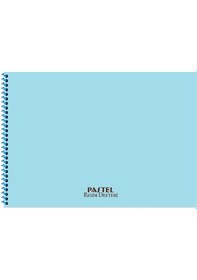 Resim Keskin Color 35x50 20 Yaprak Spiralli Plastik Kapak Pastel Resim Defteri 