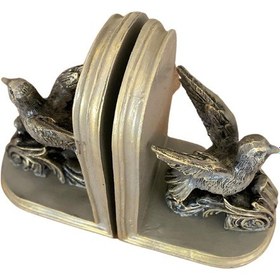 Resim Kuşlu Kitap Tutucu 