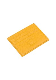 Resim West Polo Hakiki Deri Bol Kartlıklı Unisex Kartlık Wpt041 Sarı 
