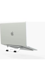 Resim Nacario B1-13 Katlanabilir Notebook Standı (Gümüş) 
