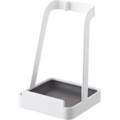 Resim Three Beans Mutfak Organizer Pot Kapak Depolama Raf Raf Organizatör Pan Kapak Kapak Raf Standı Kaşık Tutucu Bulaşık Raf Mutfak Aksesuarları | Raflar ve sahipler (Beyaz) (Yurt Dışından) 