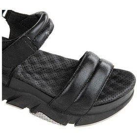 Resim Muya Bolissa 33228-430 Nefes Alan Tabanlı Kadın Sandalet Siyah 36-40 001 
