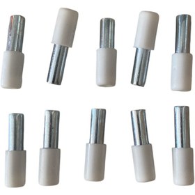Resim YASAX Metal Başlı Raf Pimi 5 mm Beyaz 52 adet 