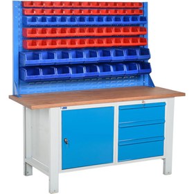 Resim starçelik Atölye Çalışma Tezgahı (1600x720x830-930/1844 mm) 