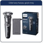 Resim Philips 5000 Serisi Tıraş Makinesi S5887\u002F10,Sinekkaydı Tıraş,Islak ve Kuru Kullanım,Hassas Düzeltici 