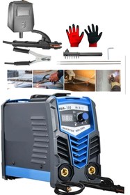 Resim MoonTech Alman Seri 200 Amper xÇift Kartlı Göstergeli Beraber Invertör Kaynak Makinası Garantili. 