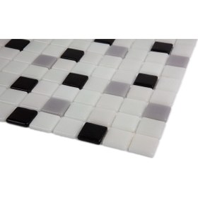 Resim MozaiKristaL Mutfak Tezgah Arası Ve Tüm Yüzeyler Için 25x25 Mm Cam Mozaik. (1 Koli= 1 M2 Fiyatıdır ) 