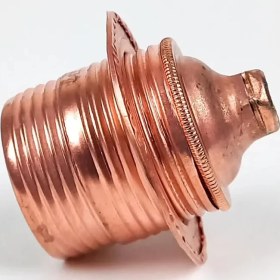 Resim Retro Vitrini Dekoratif E27 Metal Halkalı Bakır Renk Duy (1 ADET) 