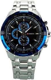 Resim Jfyoda Erkekler Kuvars Alaşımlı İş Günlük Kol Saati İzle 