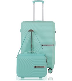 Resim Mçs Polipropilen 2li Valiz Seti Orta & Makyaj V374 S24sy1000075-set 00190 Mint Yeşili 