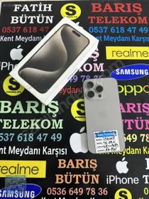 Resim Apple iPhone 15 Pro İkinci El YD | 128 GB | Natürel Titanyum 