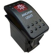 Resim Deniz Feneri Işıklı 3p On-off 12-24v Marın Swıtch Ic-134m-s2 