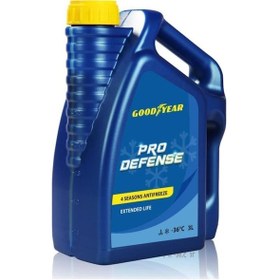 Resim Goodyear Mavi Organik 4 Mevsim Antifriz -36 C 3 L 