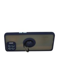 Resim Muratech Newface Oppo Reno 4 Lite Kılıf Montreal Yüzüklü Silikon Kapak - Lacivert 