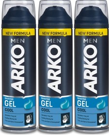 Resim Arko Men Cool Tıraş Jeli 200 ml 3 Adet 