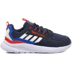 Resim Walkway Medel Kadın Spor Ayakkabı 001 Lacivert-Beyaz-Kırmızı 