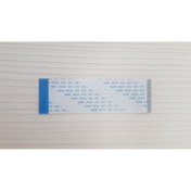 Resim FFC 60 Pin 10cm Ters 0.5mm Adımlı Esnek Flex Kablo Awm 20624 80c 60v Şerit Fleks Film 