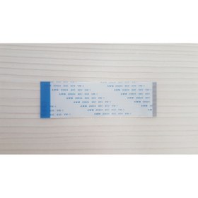 Resim FFC 60 Pin 10cm Ters 0.5mm Adımlı Esnek Flex Kablo Awm 20624 80c 60v Şerit Fleks Film 