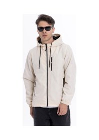 Resim İçi Astarlı Su Ve Rüzgar Geçirmez Erkek Cepli Yağmurluk Taş 