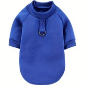 Resim Küçük ve Orta Boy Köpekler & Kediler için Rahat Polar Kapüşonlu Sweatshirt - Kış/Sonbahar Sıcaklığı, Makinede Yıkanabilir, Üstten Giyilen Stil 