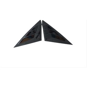 Resim CIVIC FE1 2022 IÇIN UYUMLU KELEBEK CAM KAPLAMA - PIANO BLACK 