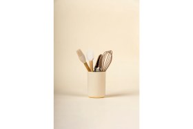 Resim Neta Bambu Saplı Uzun Silikon Mutfak Seti 4'lü 